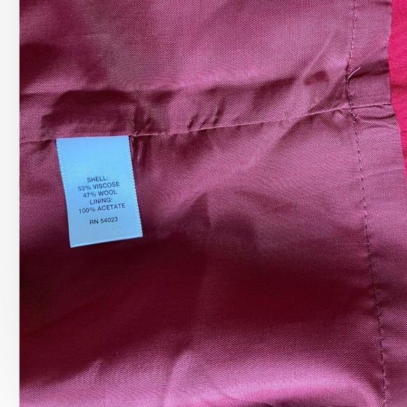 Banana Republic red cocktail dress size 4 - Picture 9 of 10